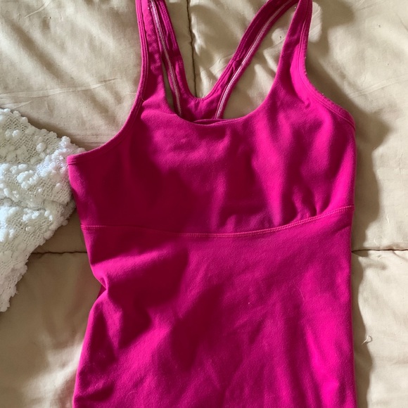 Lululemon Tank Top Racerback Built in Sports Bra - Picture 3 of 4